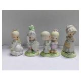 Precious Moment music    & 3 figurines