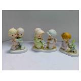 3 Precious Moments figurines