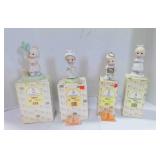 4 vintage Enesco Precious Moments figurines