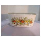 Vintage Corningware casserole dish