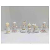 6 Precious Moments figurines