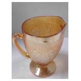 Vintage Jeanette Iris & Herringbone carnival glass