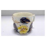 antique German mustache cup