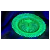 Vintage Anchor Hocking Miss America desert plates