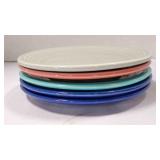5 Fiestaware Classic Rim bread and butter bowls