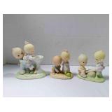 3 Precious Moments figurines