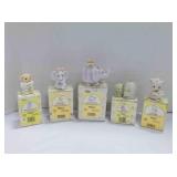 5 Vintage Mini Enesco Precious Moments figurines
