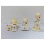 3 Precious Moments figurines