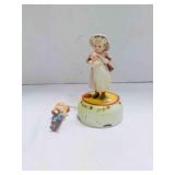 2 Vintage Jan Hagara porcelain figurines Natalie