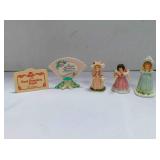 3 Vintage Maud Humphrey Bogart figurines My Winter