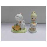 2 Precious Moments figurines