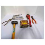 Arrow Stapler w/staples; pliers; mallet; heavy