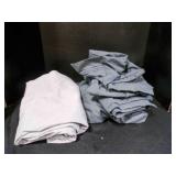 queen dark grey sheet set w/2 pillow case by