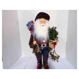 Cowboy Santa Christmas Figurine