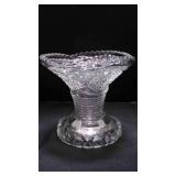 Vintage American Crystal Glass Pedestal Punch