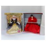 vintage Barbies 1996 Happy Holidays & Ferrari