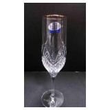 Royal Doulton Ascot Gold Crytal Champagne Flute