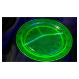 4 Vintage Anchor Hocking Cameo Ballerina divided