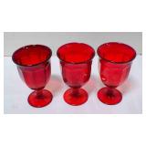 Vintage Noritake Provincial water goblets x3