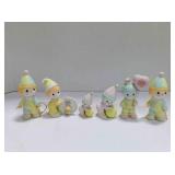 6 Precious Moments figurines