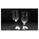 2 Mikasa Ariana water/wine goblets
