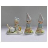 3 Precious Moments figurines