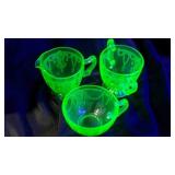 Vintage Anchor Hocking Cameo Ballerina sugar