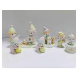 7 Precious Moments figurines