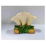 mid Century triple calla lily Mcoy vase