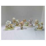 5 Precious Moments figurines