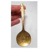 Vintage Gold Tone Planters Mr. Peanut Advertising