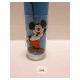 Walt Disney Mickey Mouse Drinking Glass