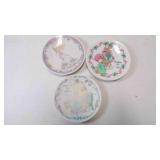 Precious Moments Mini Collector Plates 3 w/Stand