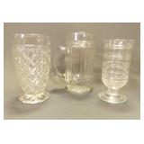 Vintage Anchor Hocking "Waterford Waffle" Footed