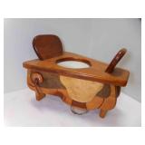 Hill Country Crafters Wooden Childs Training Potty