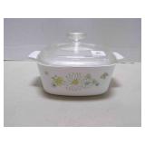 Corning Ware floral Daisy 1ï¿½qt casserole w/lid
