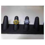 Vintage AVON "Moon Magic" Sliver Tone Ring