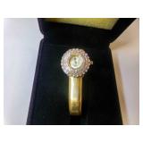 Elizabeth Taylor White Diamonds Gold Tone Crystal