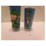 Pepsi 1973 Elmer Fudd & Bugs Bunny Glasses