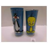 Pepsi 1973 Sylvester & Tweety Pie Glasses