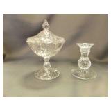 Fostoria Colony Pattern Covered Dish - Jelly Dish