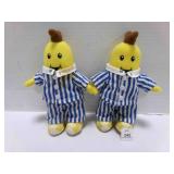 1995 Bananas in Pajamas stuffed toys by Tomy