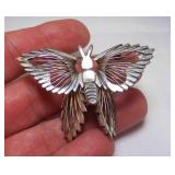 Vintage Mexico Sterling Silver TG189 Butterfly