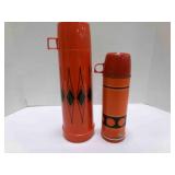 2 Retro Thermos