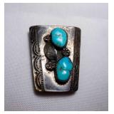 Vintage Native American Sterling Silver And