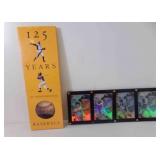 125 Years Of Professional Baseball Fold Out Book