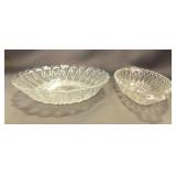 Vintage Indiana Glass Bowl 7ï¿½" - Pretzel Pattern
