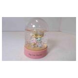 "Hug One Another & Girl With Snowman" Water Dome