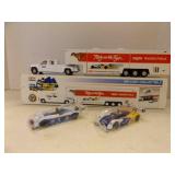 1996 Exon Race Team Die-Cast Metal Truck & Cars