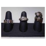 Vintage AVON Sterling Silver "Hearts & Flowers"